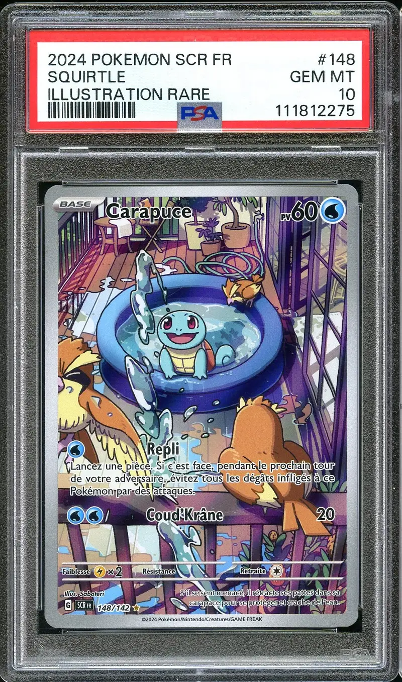 PSA 10 Carapuce