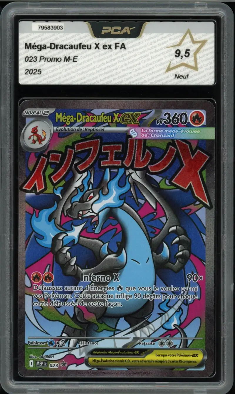 PCA 9.5 Méga Dracaufeu X Ex