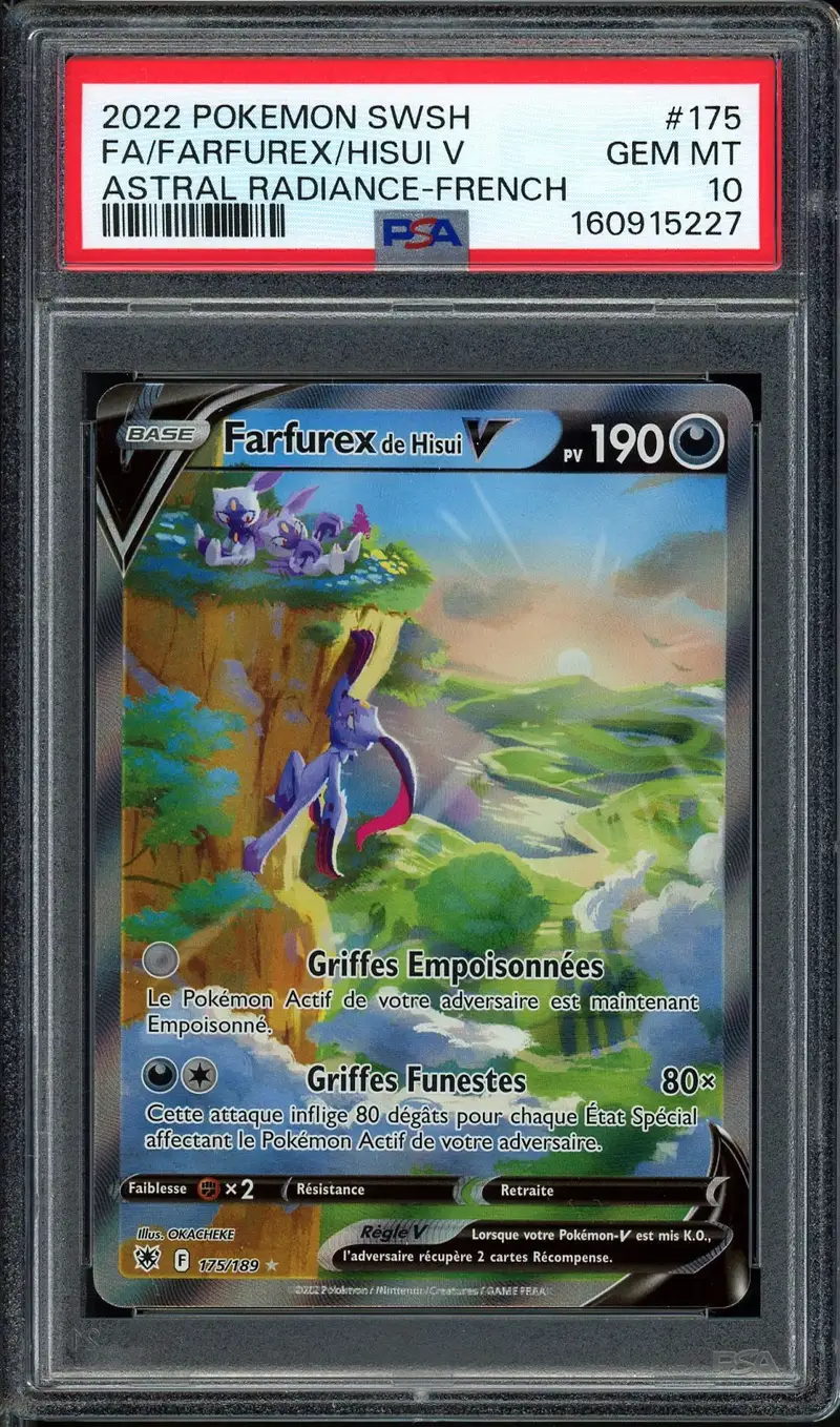 PSA 10 Farfurex de Hisui V