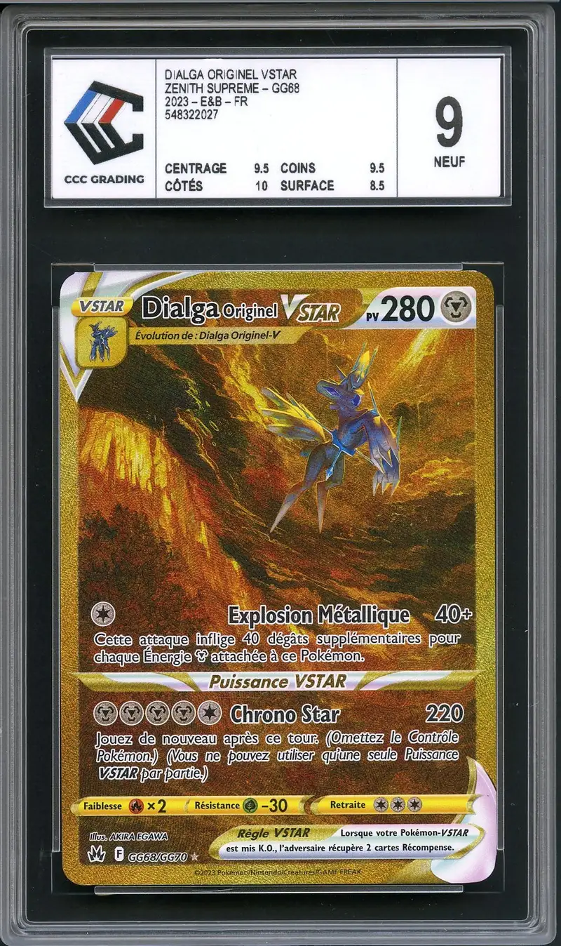 CCC 9 Dialga Originel VStar Gold