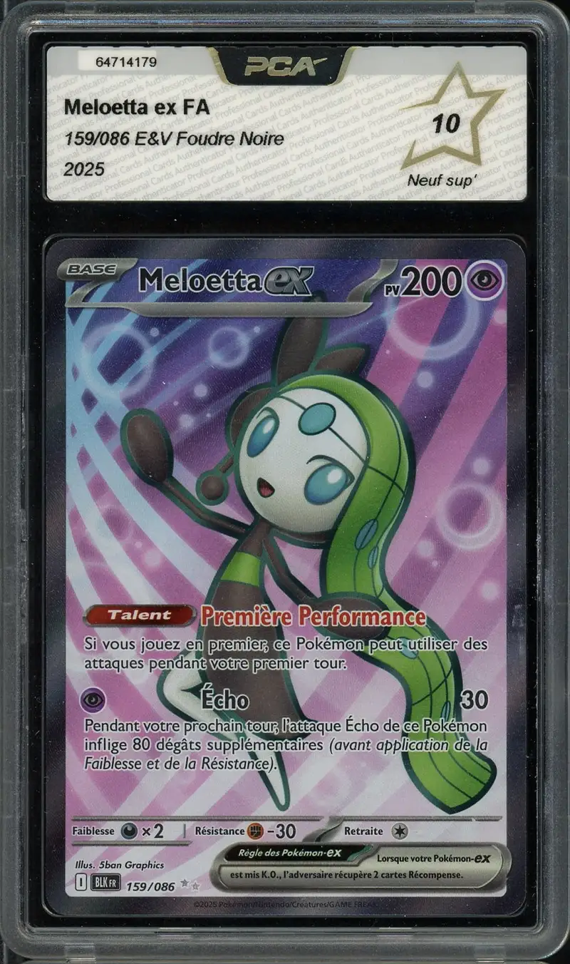 PCA 10 Meloetta Ex