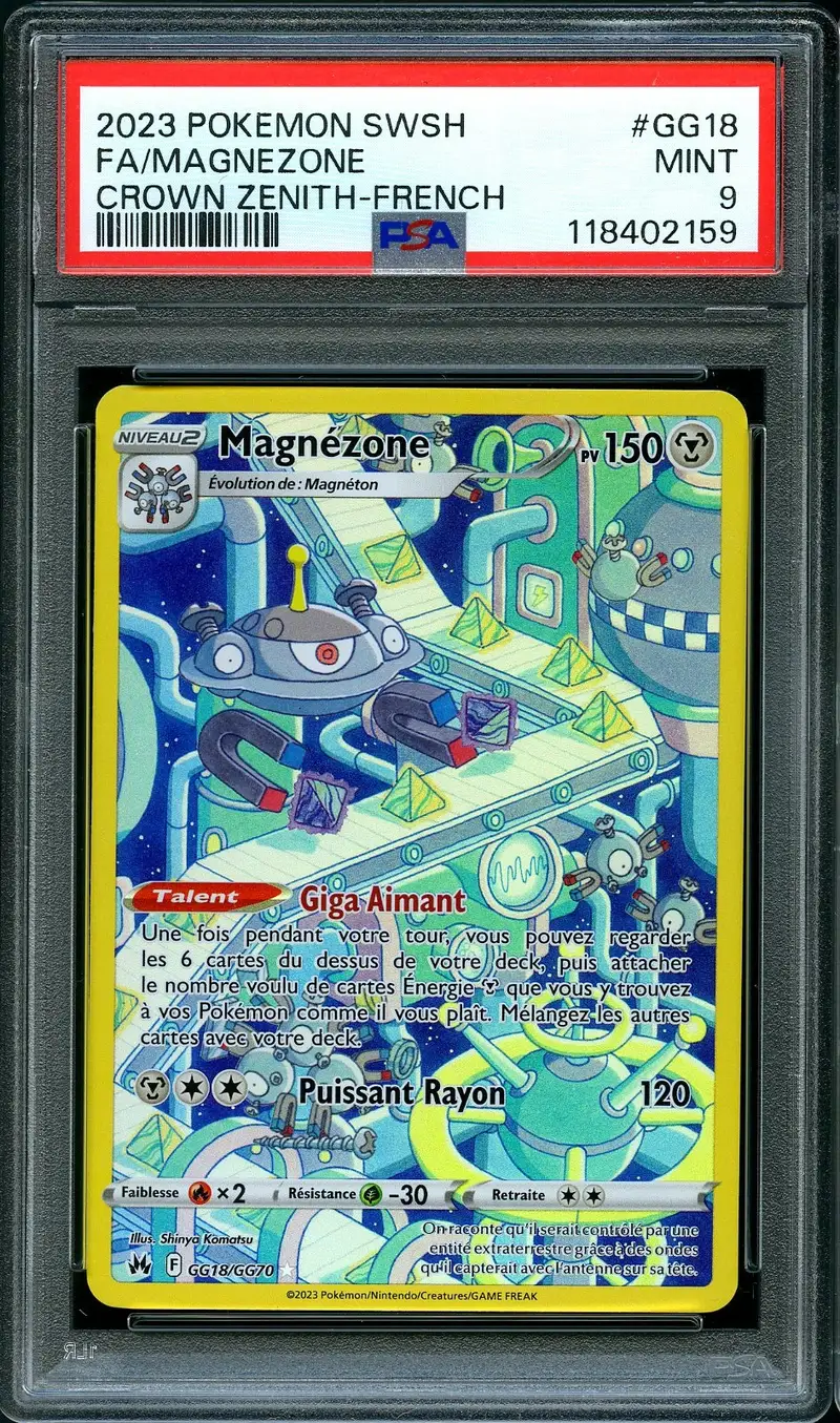 PSA 9 Magnézone