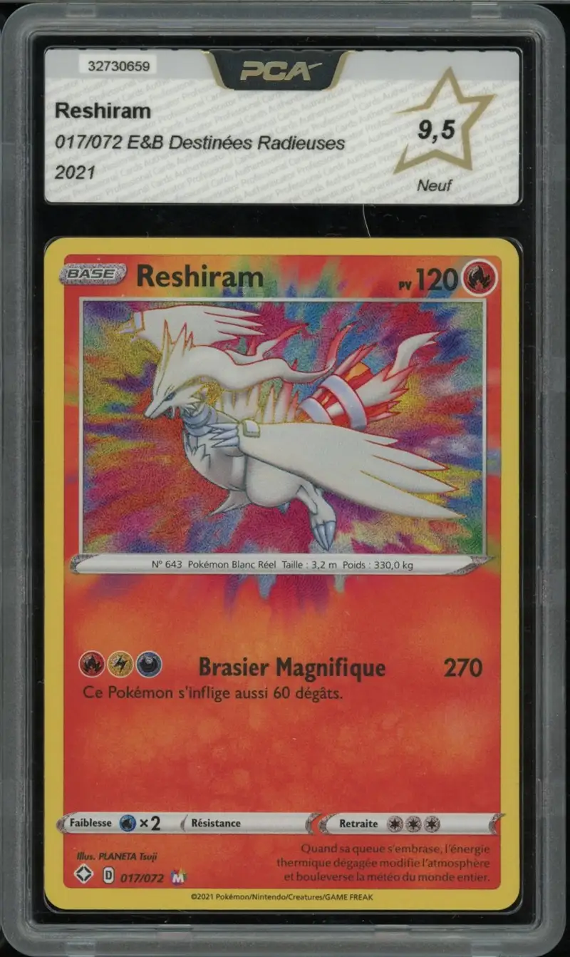 PCA 9.5 Reshiram Holo