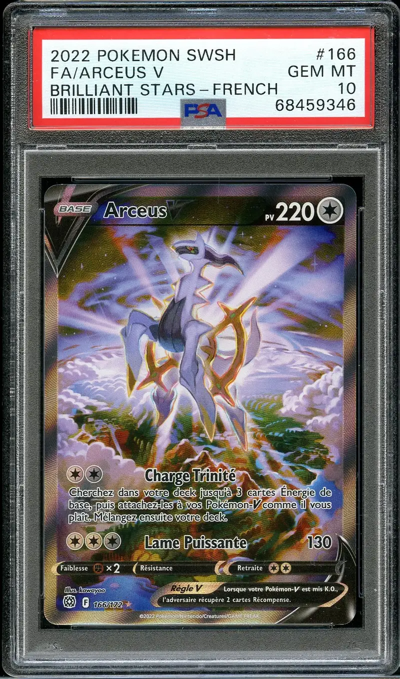 PSA 10 Arceus V