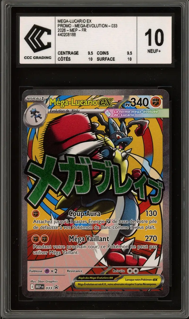 CCC 10 Méga-Lucario Ex