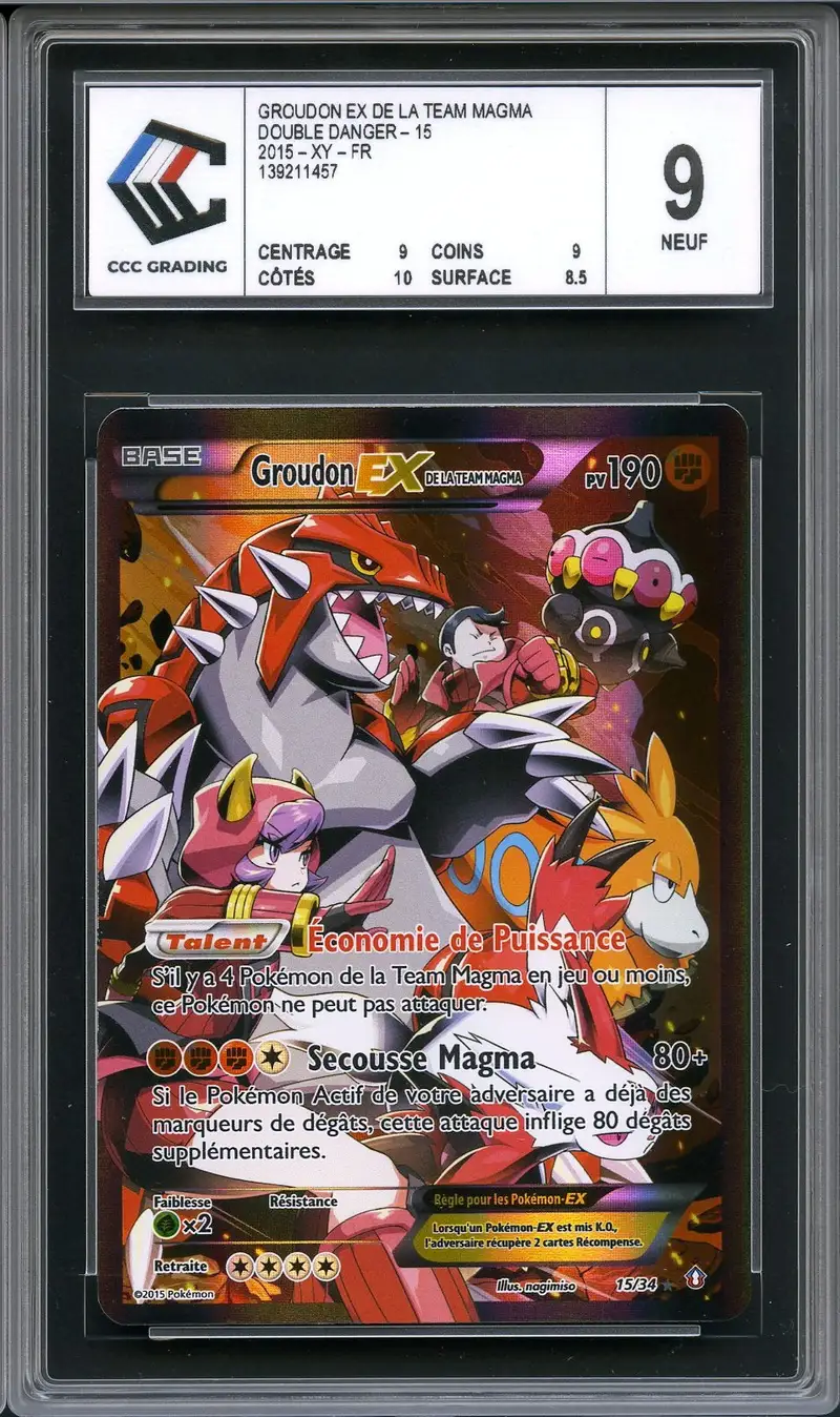 CCC 9 Groudon Ex de la Team Magma