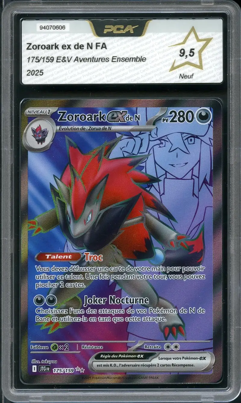 PCA 9.5 Zoroark Ex de N