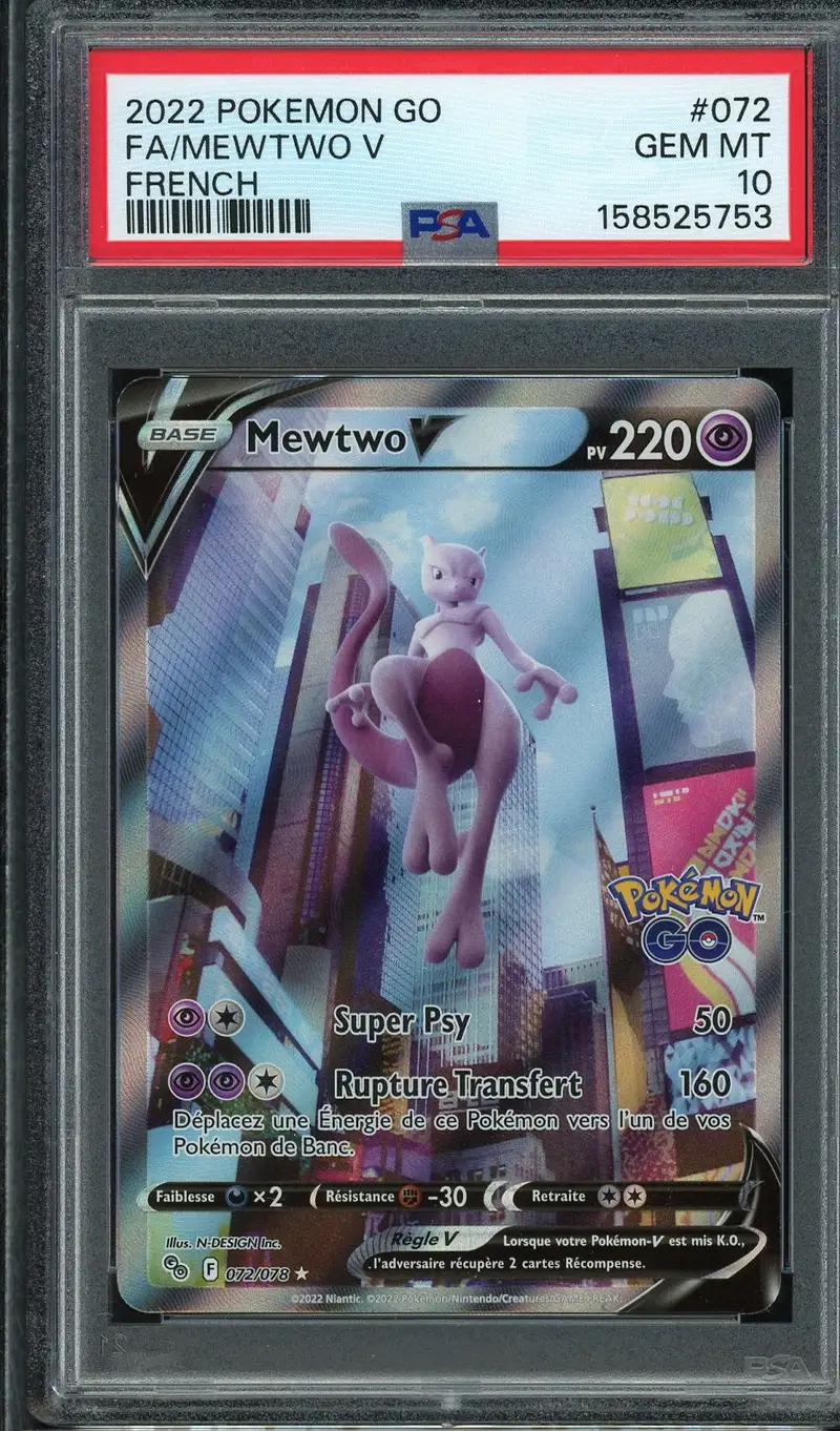 PSA 10 Mewtwo V