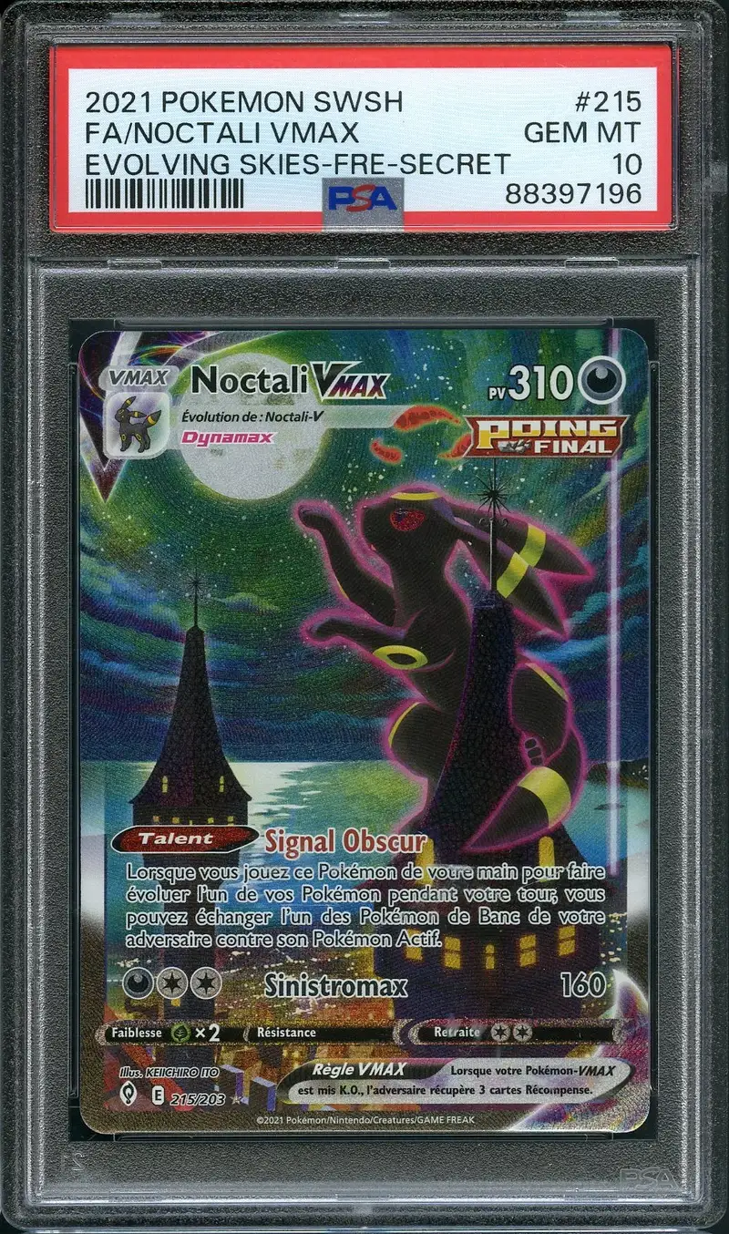 PSA 10 Noctali VMax