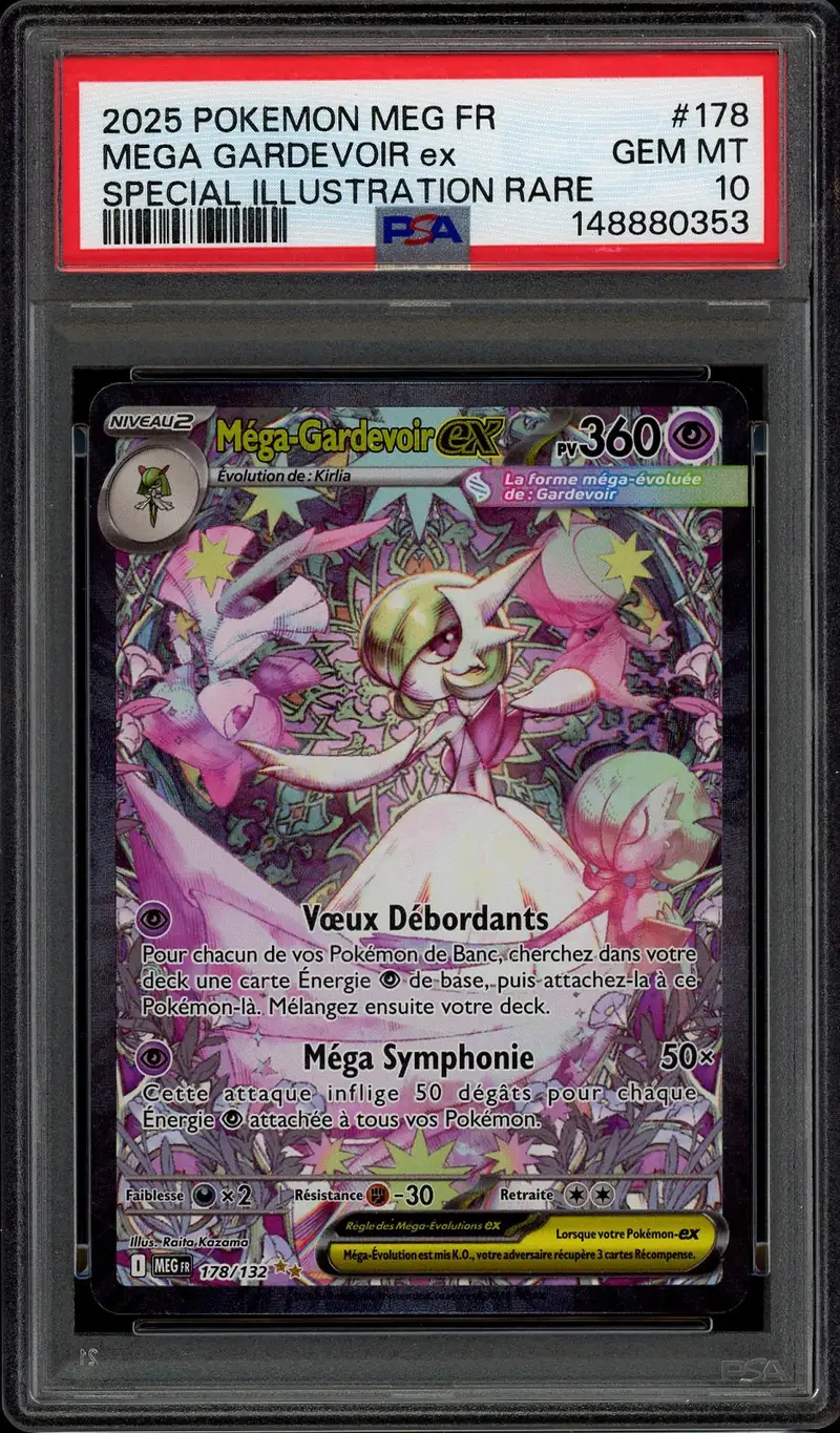 PSA 10 Méga-Gardevoir Ex