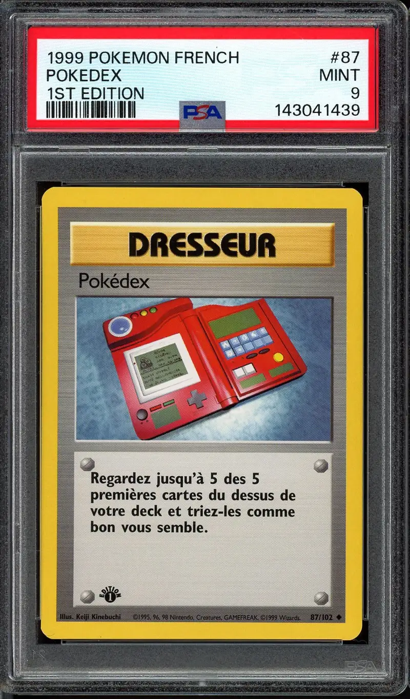 PSA 9 Pokédex