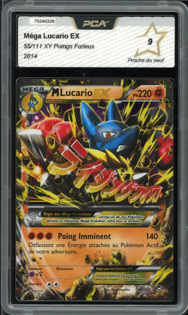 PCA 9 Méga Lucario Ex