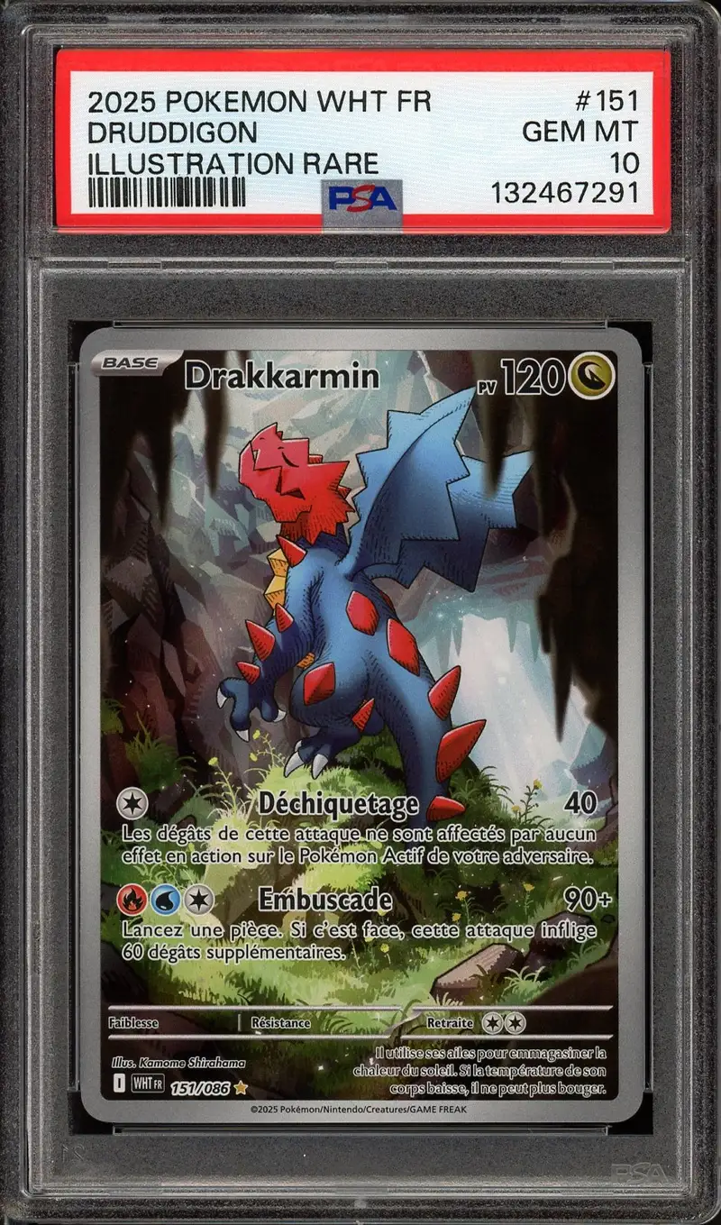 PSA 10 Drakkarmin