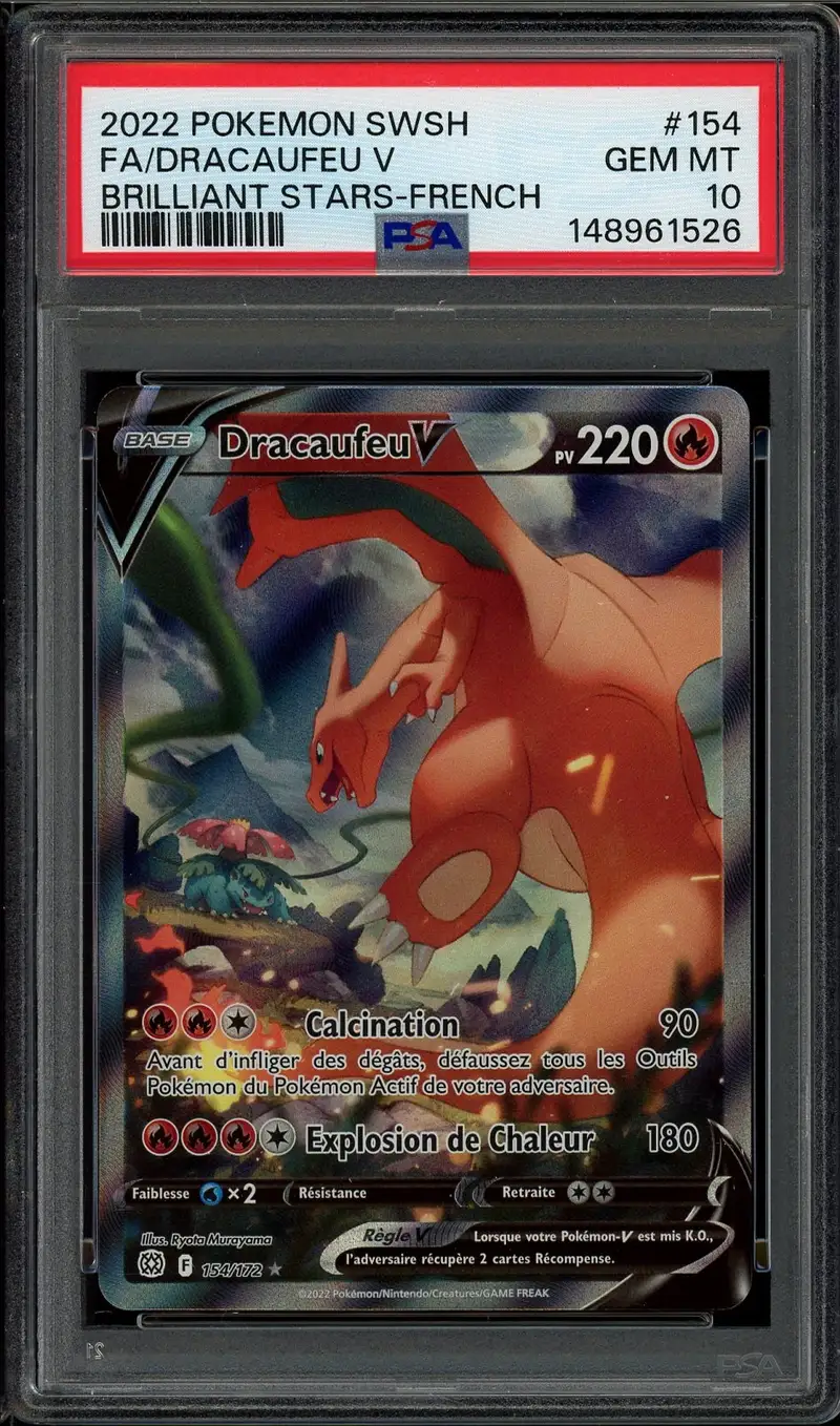 PSA 10 Dracaufeu V