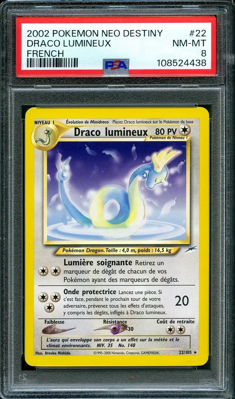 PSA 8 Draco Lumineux