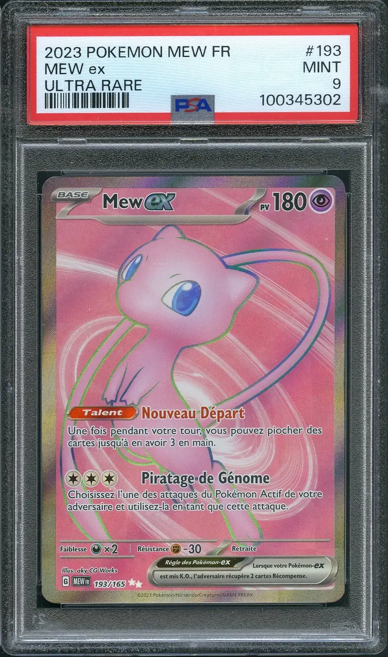 PSA 9 Mew Ex