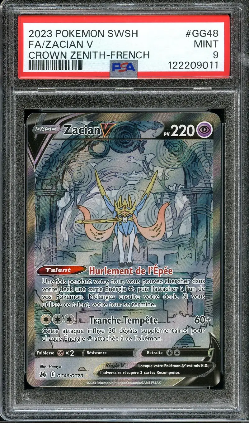 PSA 9 Zacian V