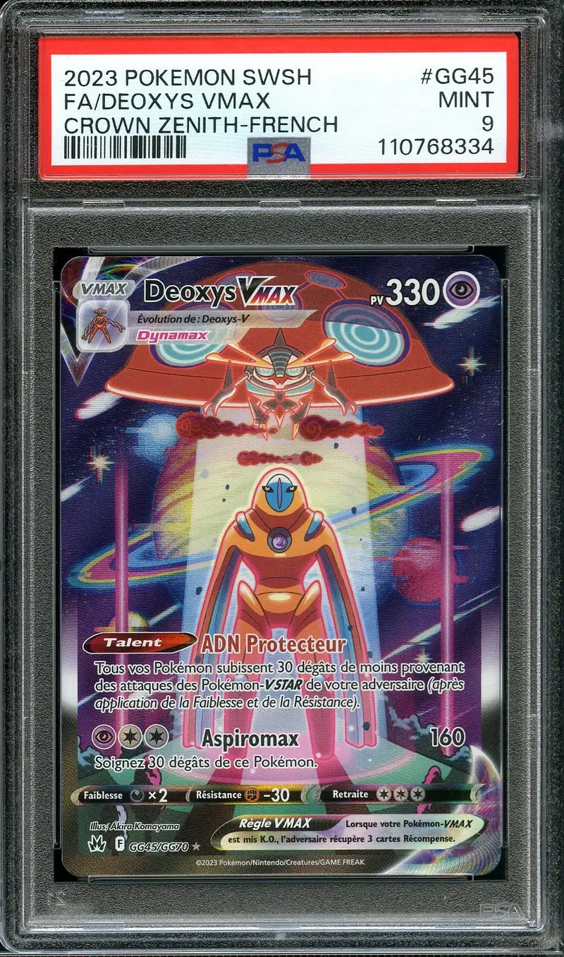 PSA 9 Deoxys VMax
