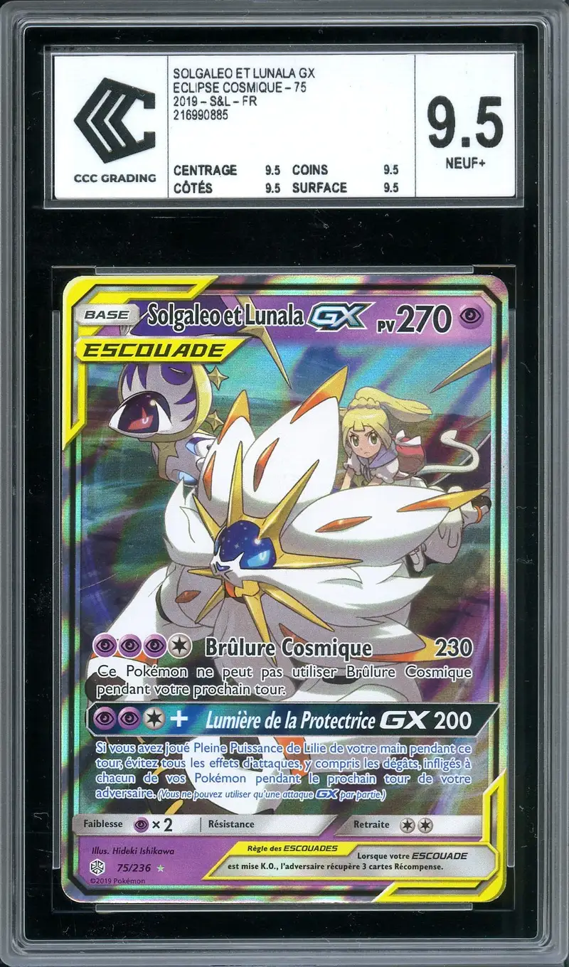 CCC 9.5 Solgaleo et Lunala Gx