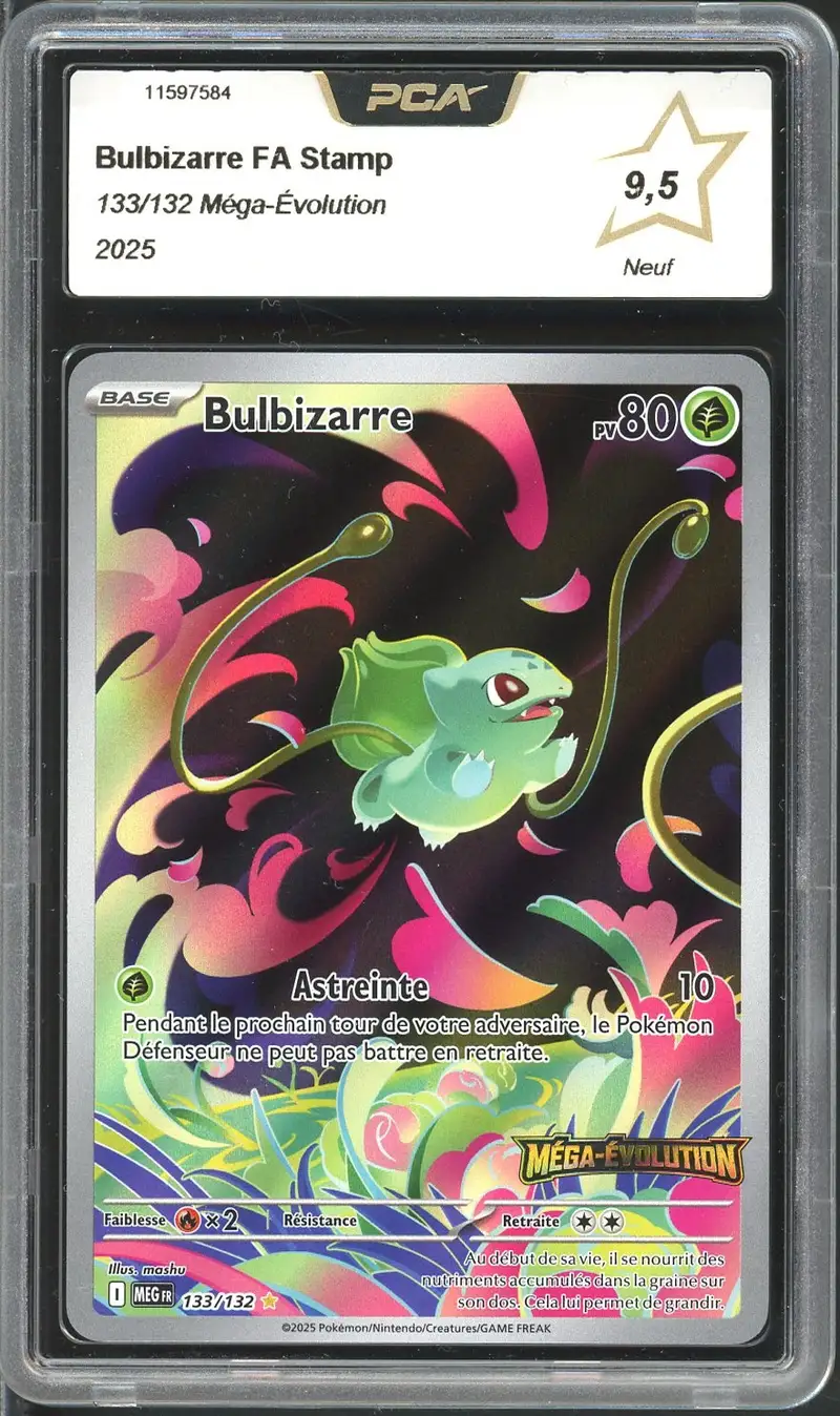 PCA 9.5 Bulbizarre Stamp