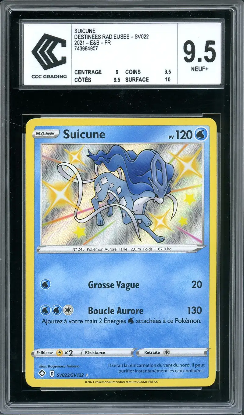 CCC 9.5 Suicune Shiny