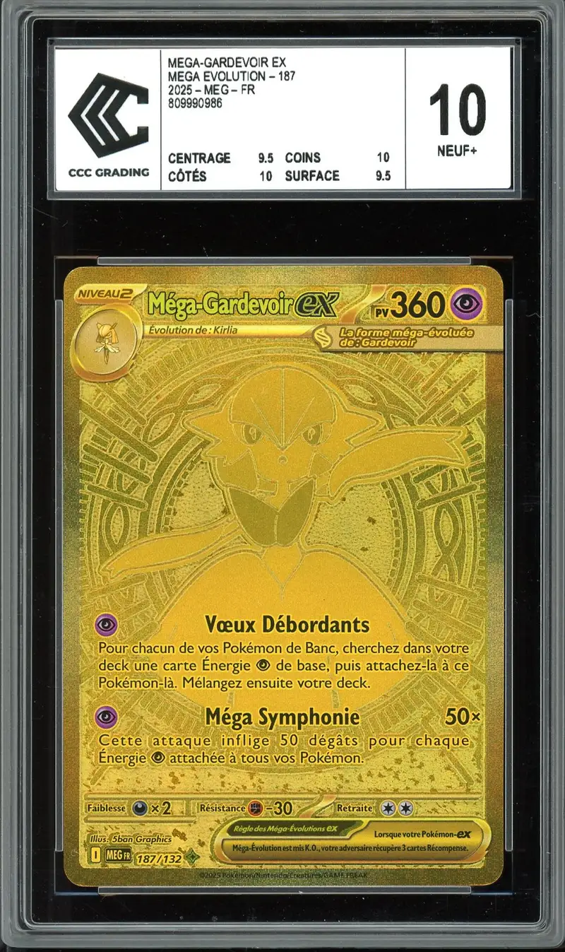 CCC 10 Méga-Gardevoir Ex Gold