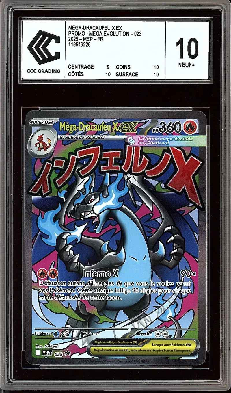 CCC 10 Méga Dracaufeu X Ex