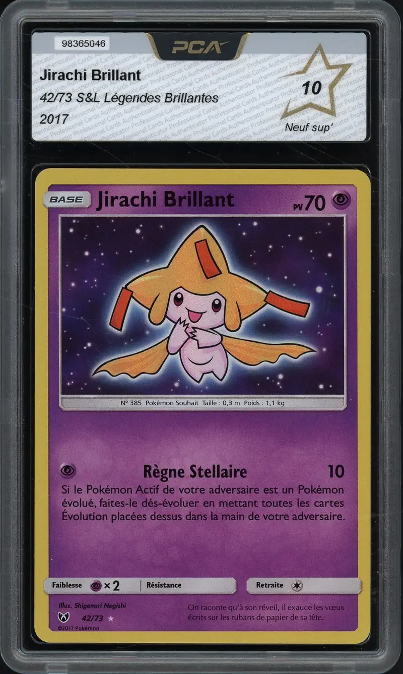 PCA 10 Jirachi Brillant Holo
