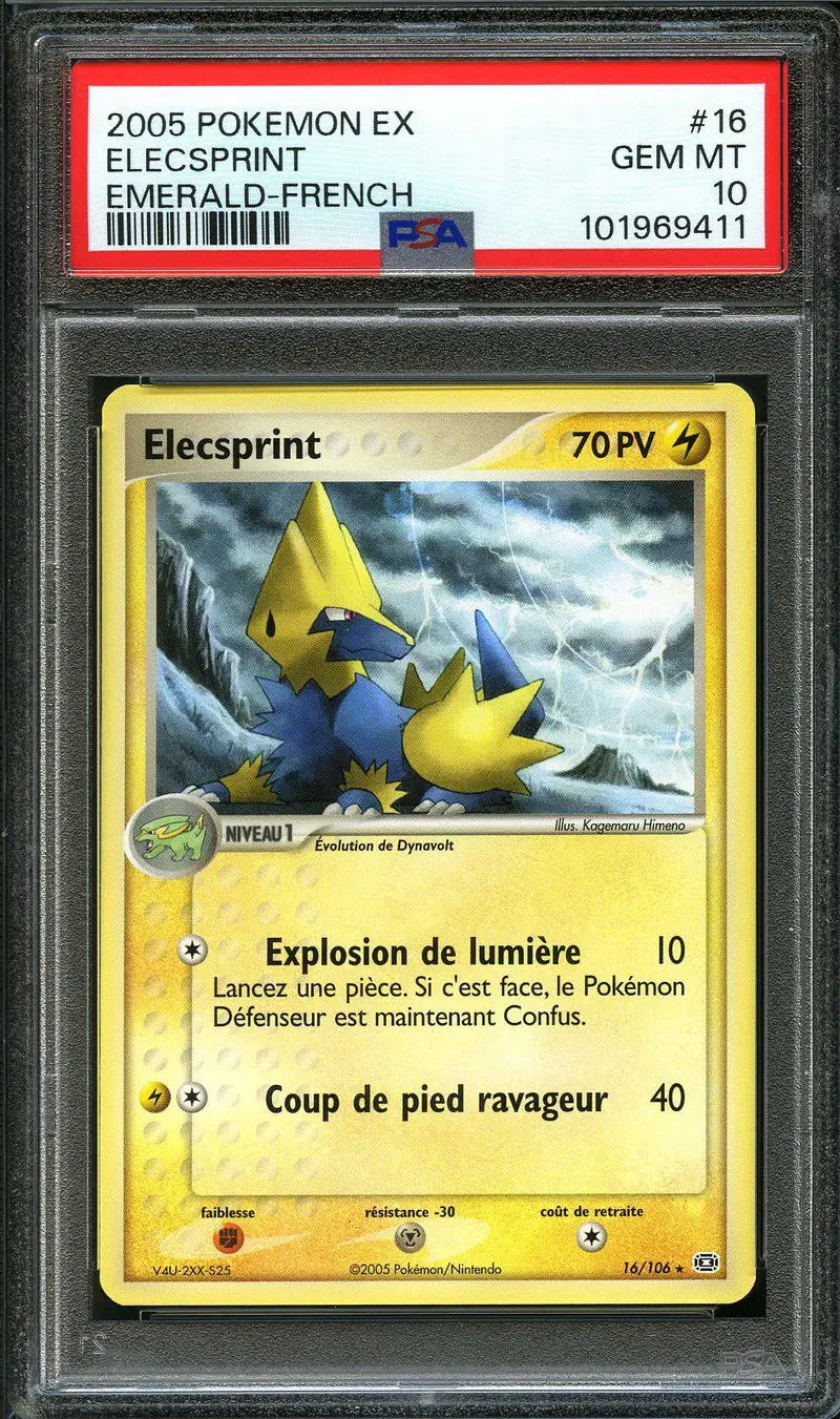 PSA 10 Elecsprint
