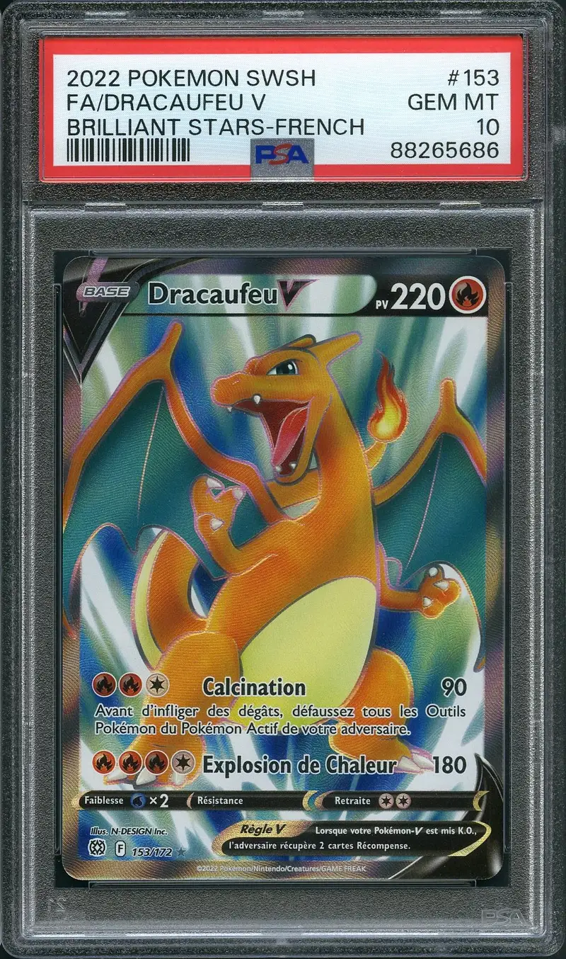 PSA 10 Dracaufeu V