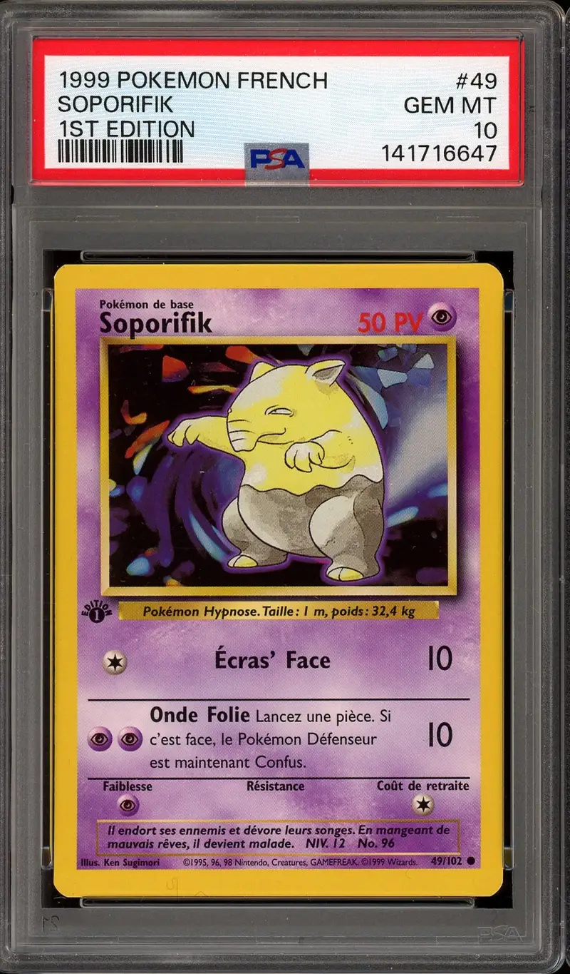 PSA 10 Soporifik