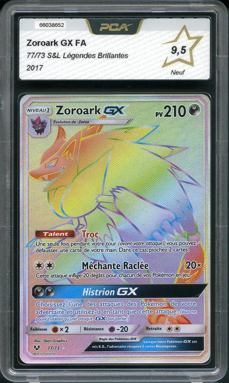 PCA 9.5 Zoroark Gx Rainbow