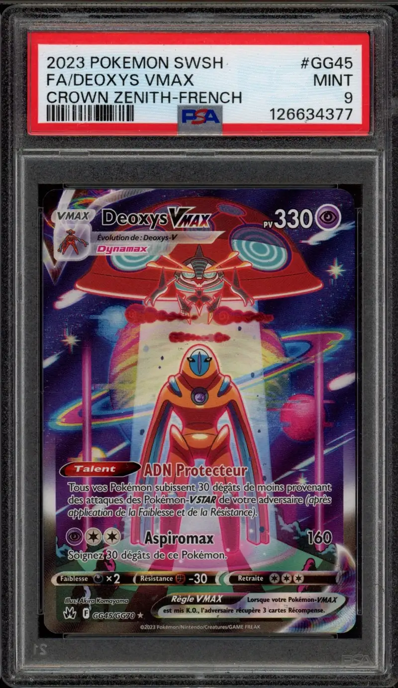 PSA 9 Deoxys VMax