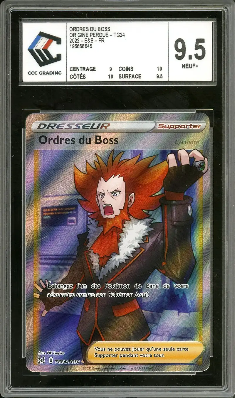 CCC 9.5 Ordres du Boss Lysandre