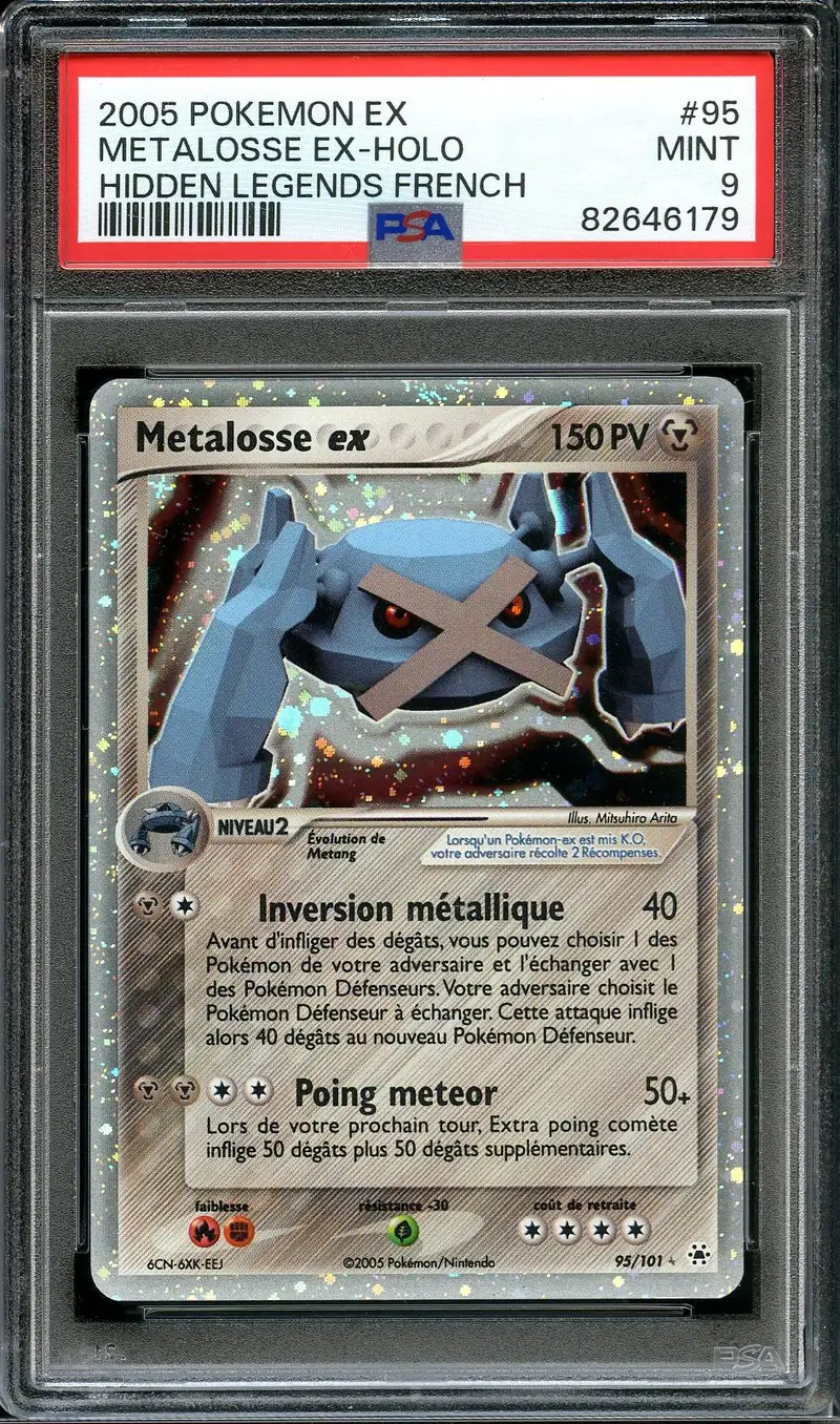 PSA 9 Metalosse Ex