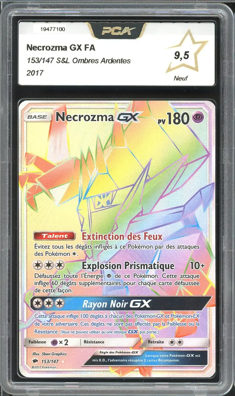 PCA 9.5 Necrozma Gx Rainbow