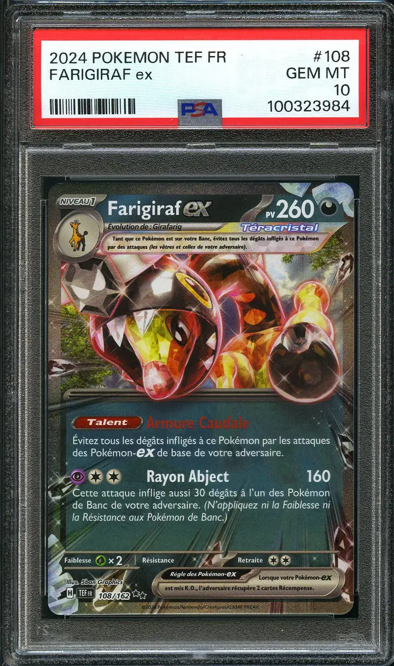 PSA 10 Farigiraf Ex