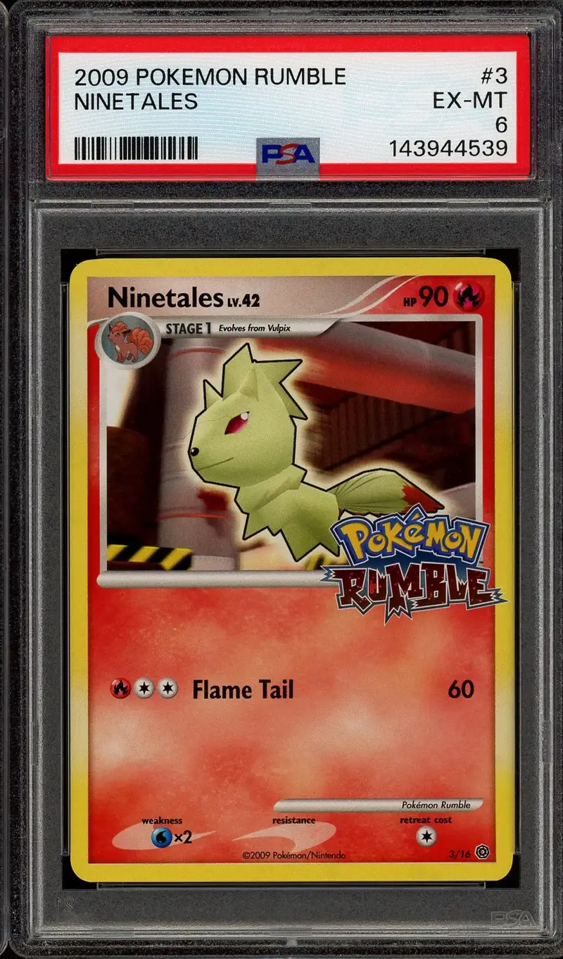 PSA 6 Ninetales rumble