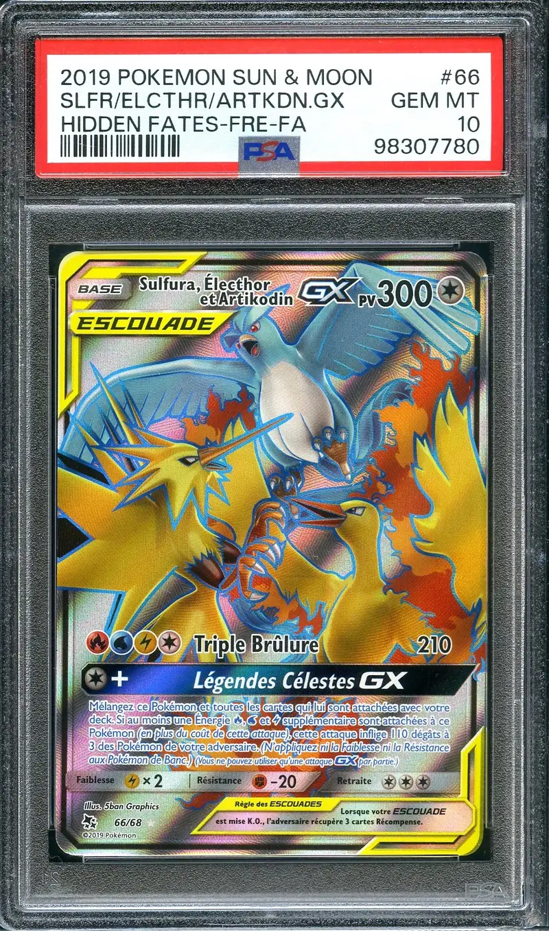 PSA 10 Sulfura, Électhor et Artikodin Gx