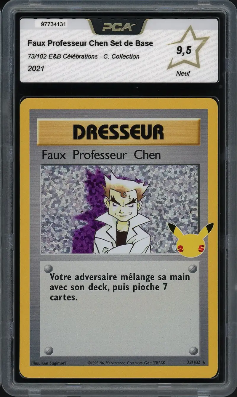 PCA 9.5 Faux Professeur Chen Holo