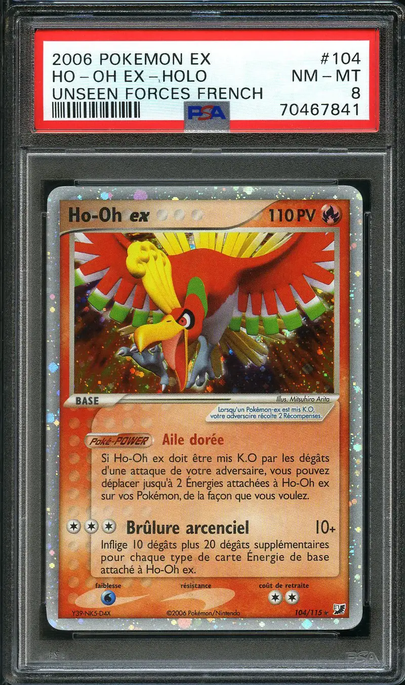 PSA 8 Ho-Oh Ex