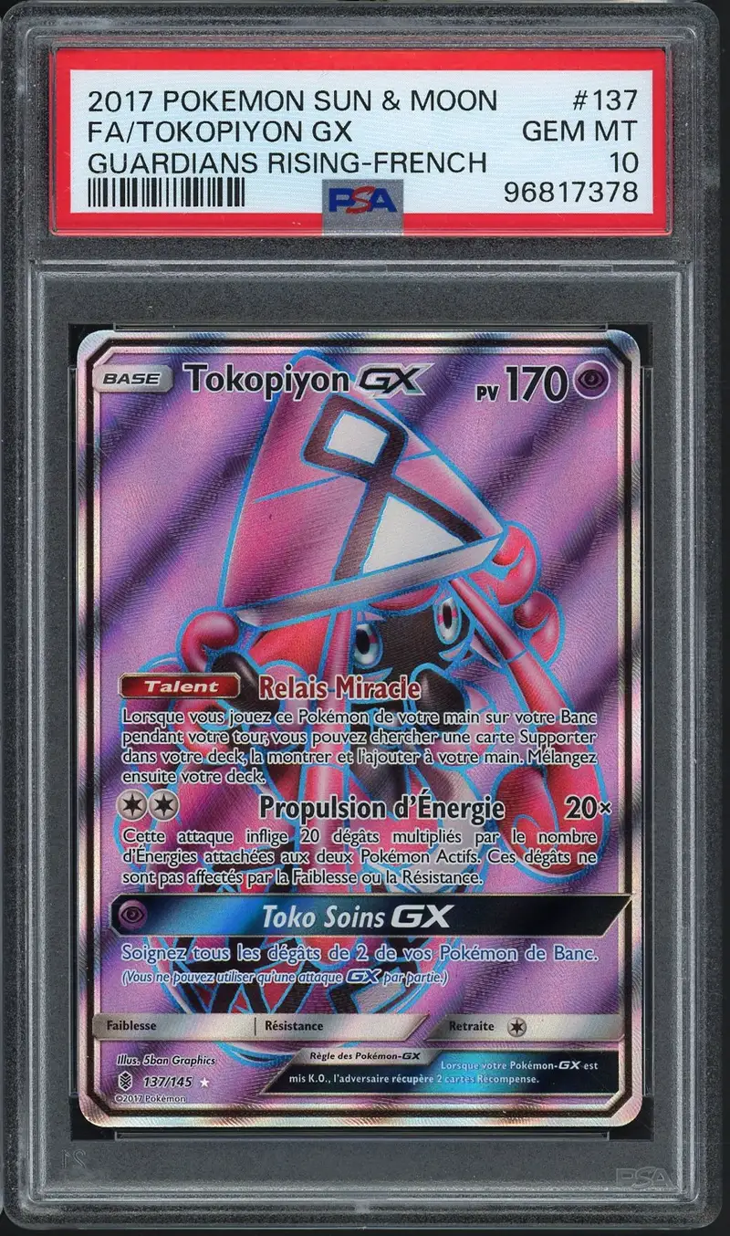 PSA 10 Tokopiyon Gx