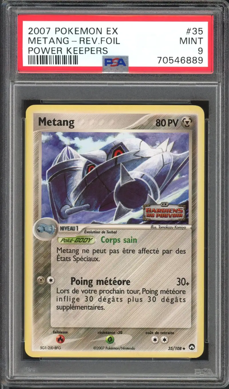 PSA 9 Metang Reverse