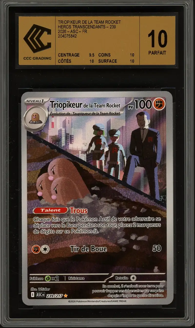 CCC 10 Triopikeur de la Team Rocket