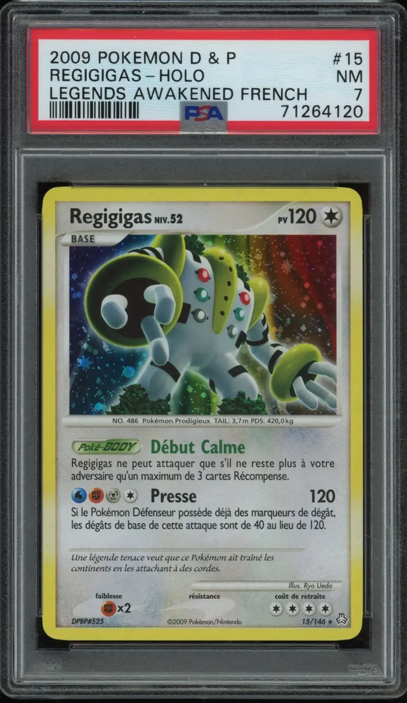 PSA 7 Regigigas Holo