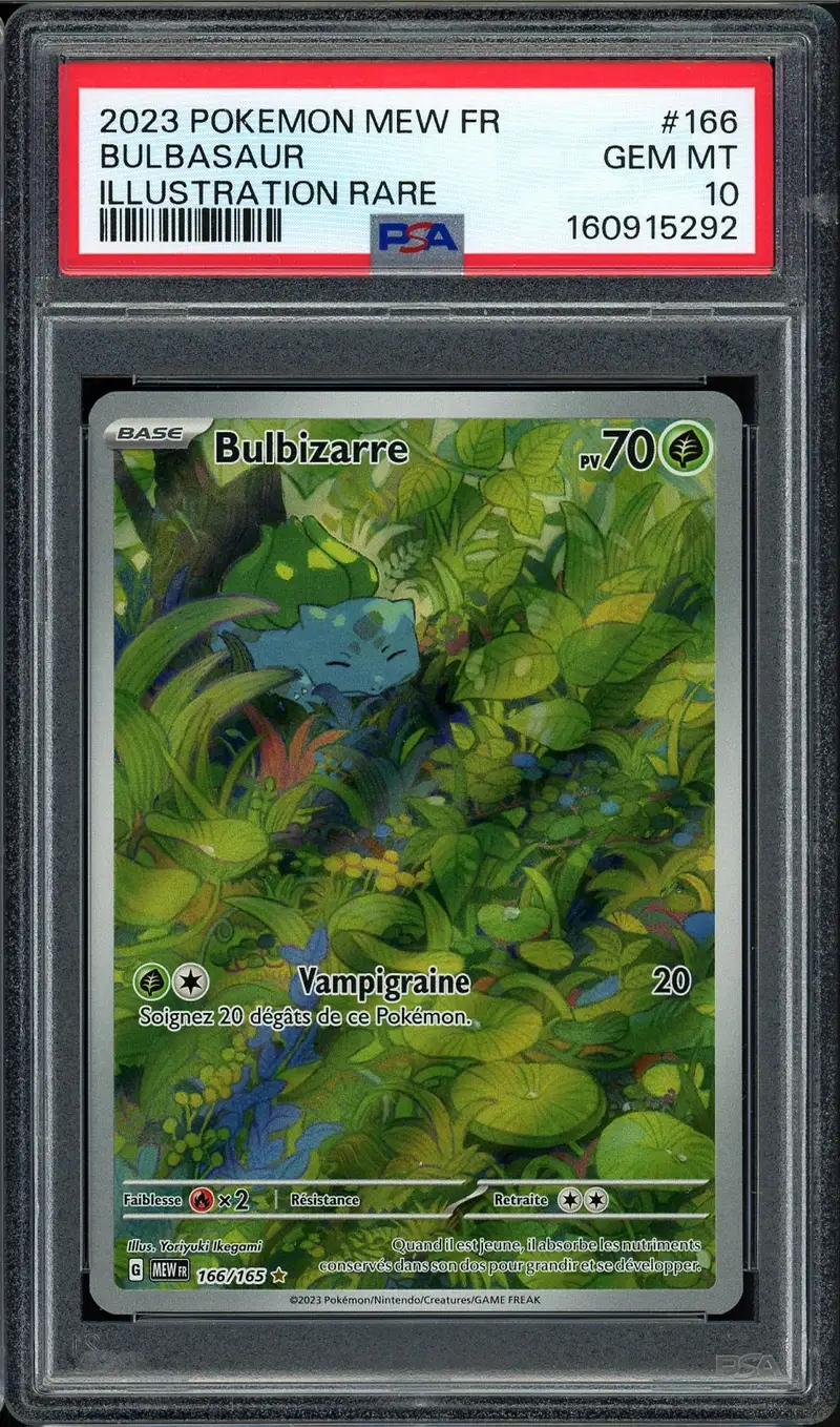 PSA 10 Bulbizarre