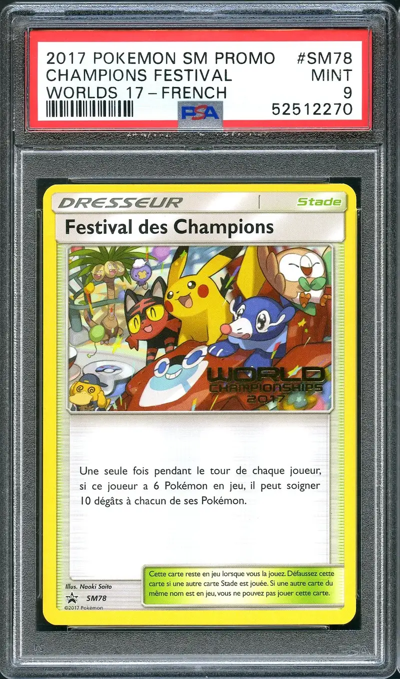 PSA 9 Festival des Champions