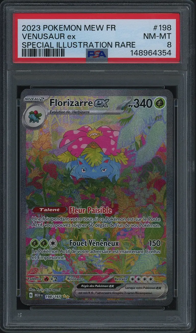 PSA 8 Florizarre Ex