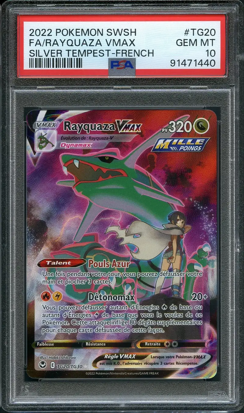 PSA 10 Rayquaza VMax