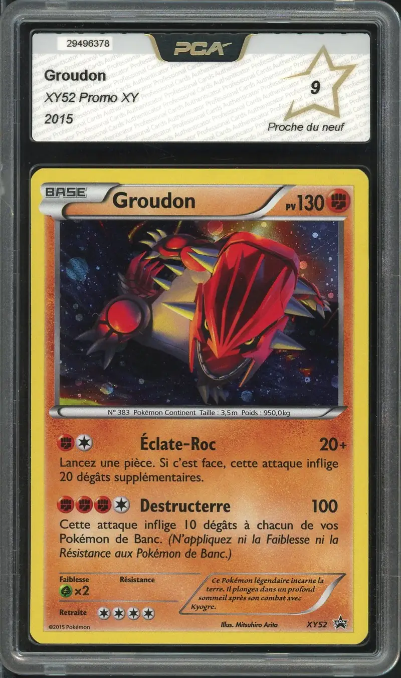 PCA 9 Groudon Holo